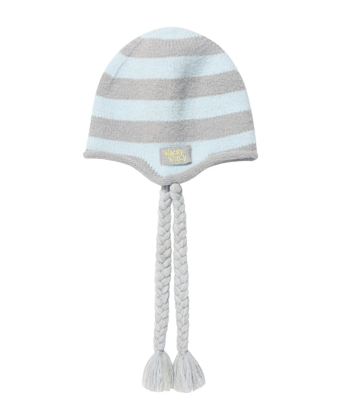 Stripe Tessle Beanie (2 colors)