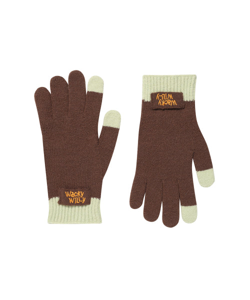 Stripe Knit Gloves (2 colors)