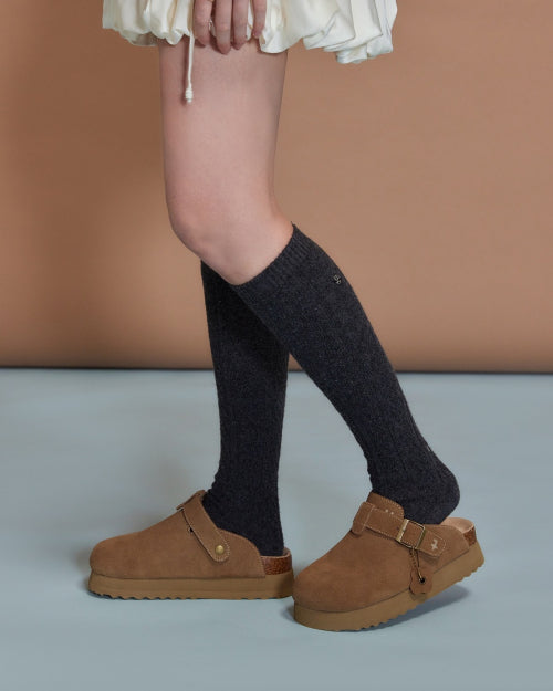 Topi Suede Clog FLOTFA3W46