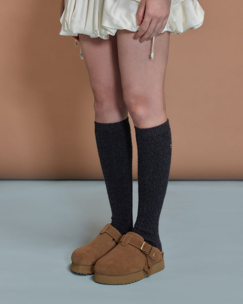 Topi Suede Clog FLOTFA3W46