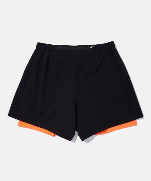 Reebok X Pular 5인치 2-in-1 러닝 쇼츠 - 블랙