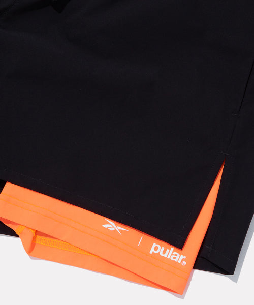Reebok X Pular 5인치 2-in-1 러닝 쇼츠 - 블랙