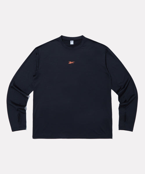 Reebok X Pular 러닝 퍼포먼스 긴팔티 - 블랙