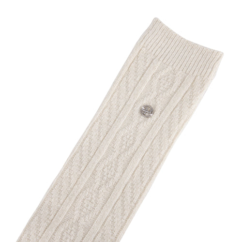 Ni Hi Wool Socks Ivory FLOTFA3L04
