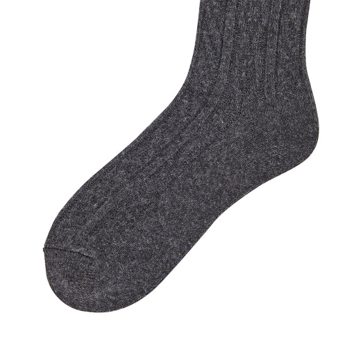 Ni Hi Wool Socks Dark Gray FLOTFA3L03