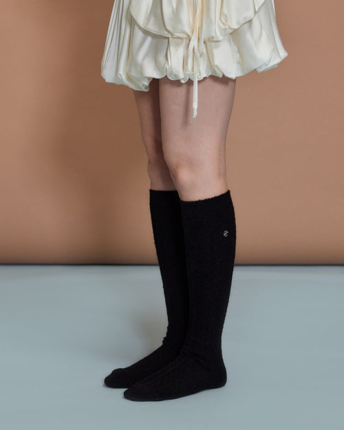 Ni Hi Wool Sox Black FLOTFA3L02