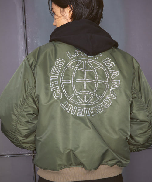 LMC WHEEL MA-1 JACKET khaki