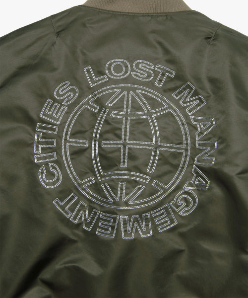 LMC WHEEL MA-1 JACKET khaki