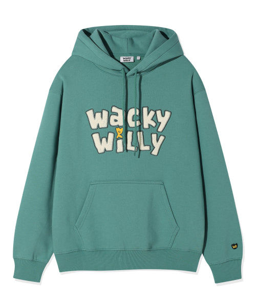 Napping typo Graphic Hooded Green