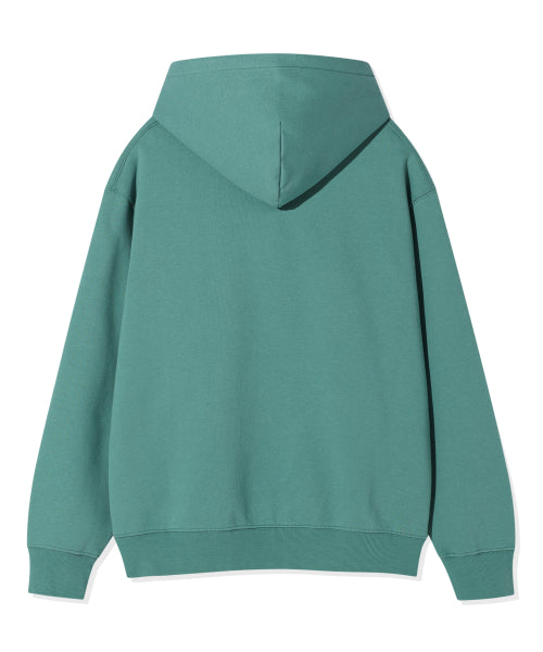 Napping typo Graphic Hooded Green