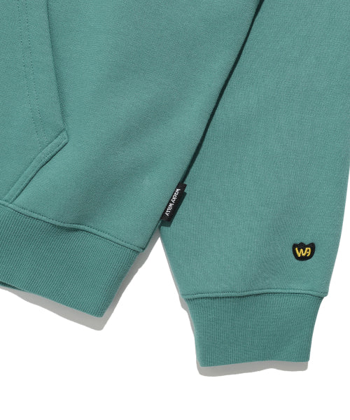 Napping typo Graphic Hooded Green