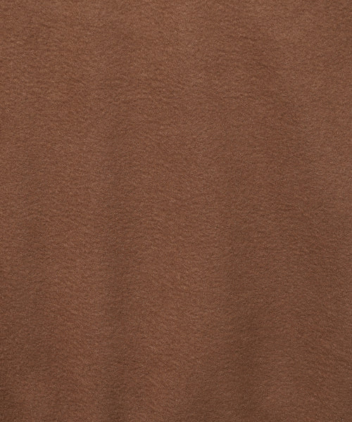 Napping typo Graphic Hooded Brown