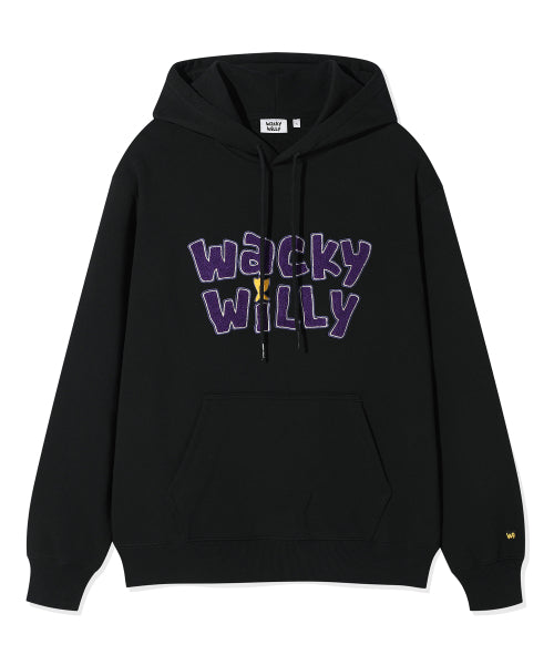 Napping typo Graphic Hooded Black
