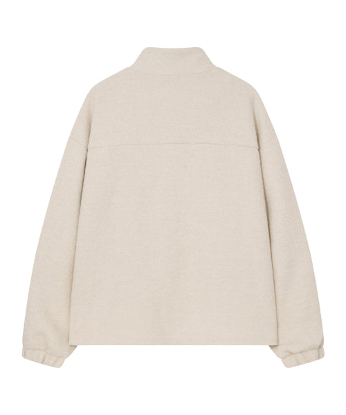 WOOL ZIP-UP JACKET