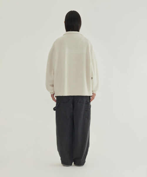 WOOL ZIP-UP JACKET