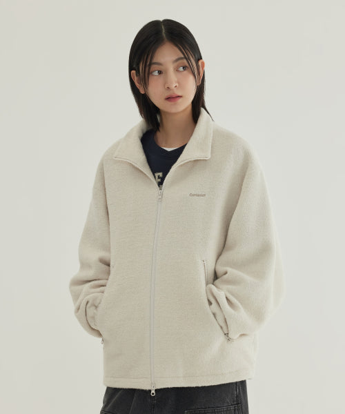WOOL ZIP-UP JACKET