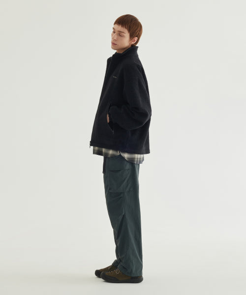 WOOL ZIP-UP JACKET