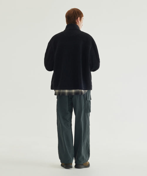 WOOL ZIP-UP JACKET