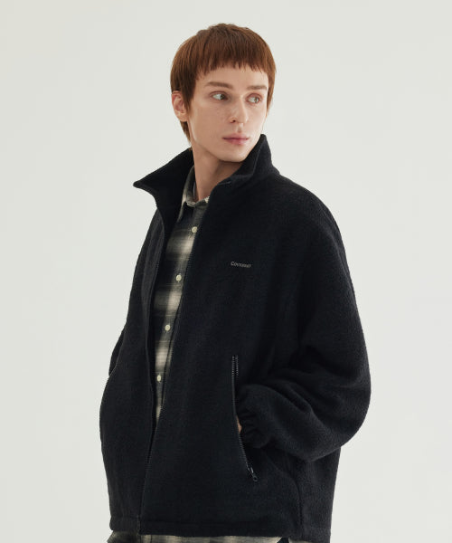 WOOL ZIP-UP JACKET