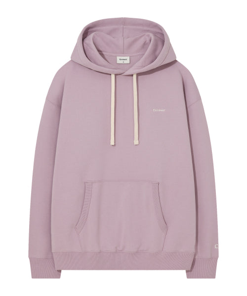 SMALL LOGO BRUSHED HOODIE