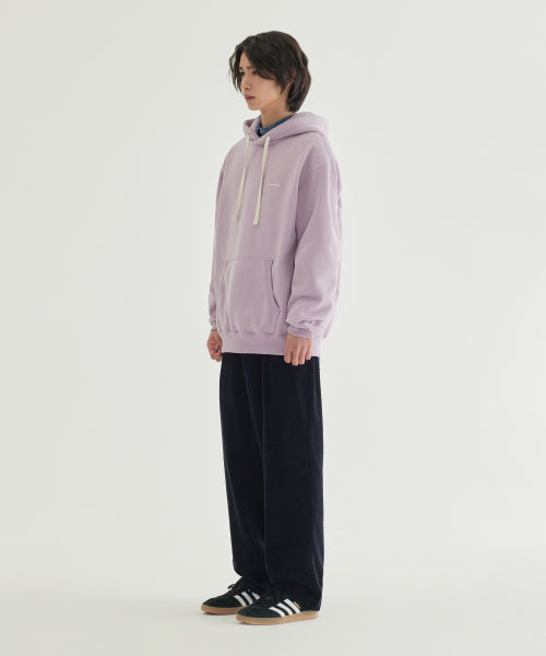 SMALL LOGO BRUSHED HOODIE
