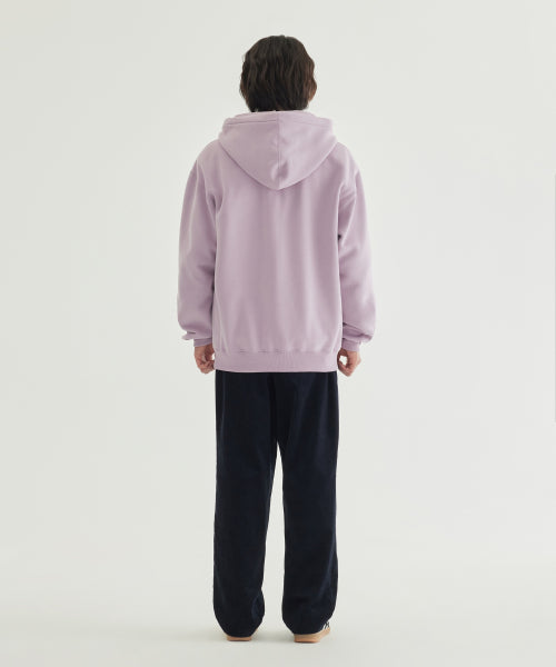 SMALL LOGO BRUSHED HOODIE