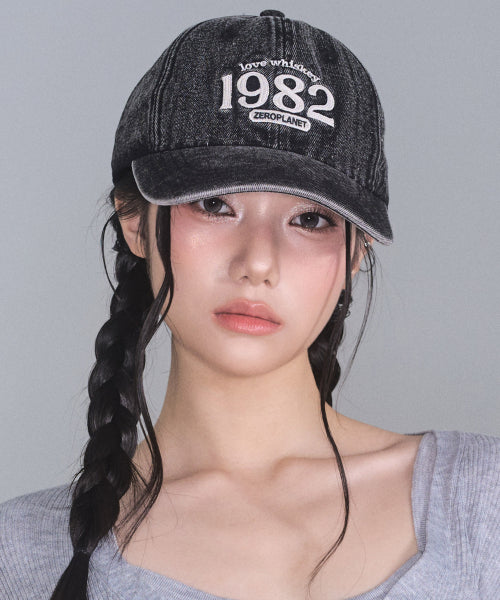Whiskey Vintage Ball Cap [BLACK]
