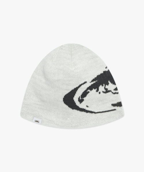 OVAL GLOBE BEANIE cream