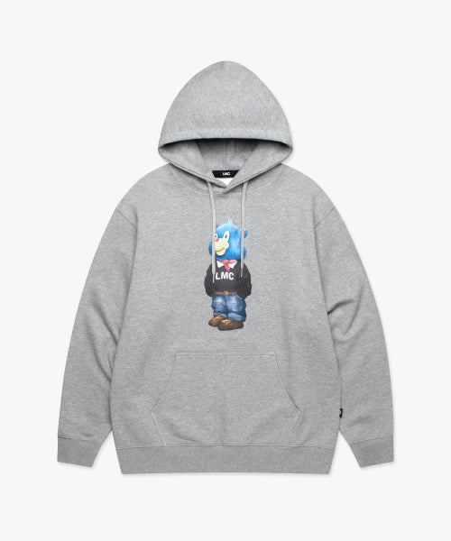 PAINTING LOSTY HOODIE heather gray