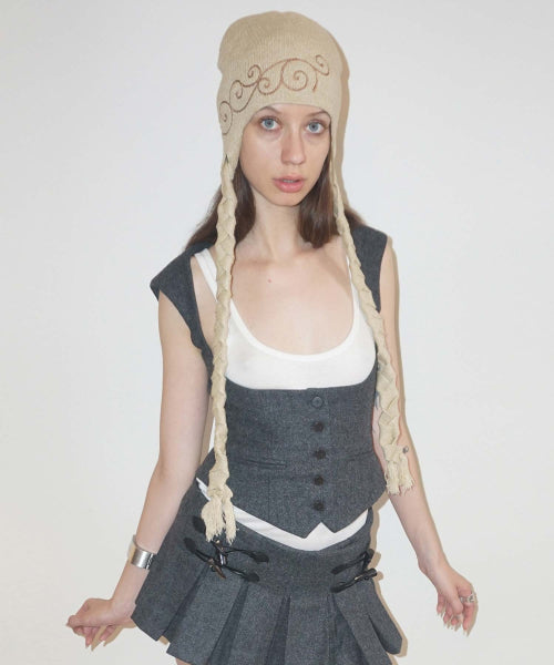 Classic Wool Vest Gray