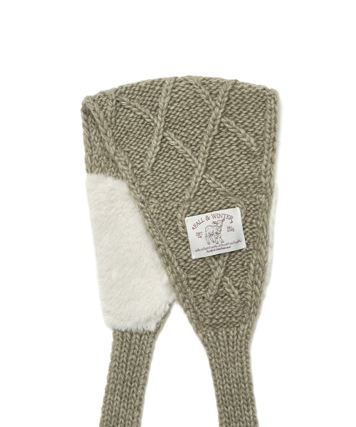 DIAMOND CABLE EARMUFF - 4 colors