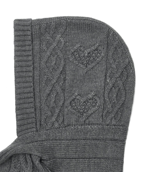 DIAMOND CABLE BALACLAVA - 4 colors