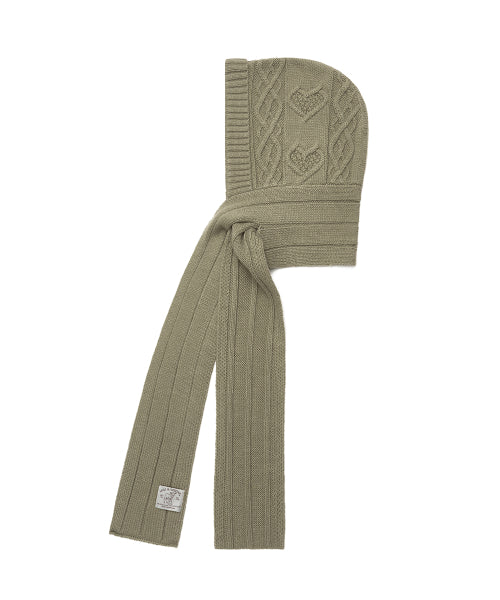 DIAMOND CABLE BALACLAVA - 4 colors