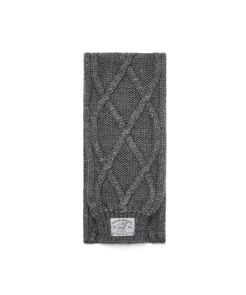 DIAMOND CABLE SCARF - 4 colors