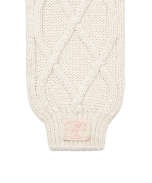 DIAMOND CABLE SCARF - 4 colors