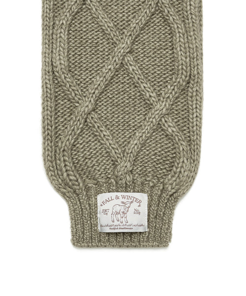 DIAMOND CABLE SCARF - 4 colors