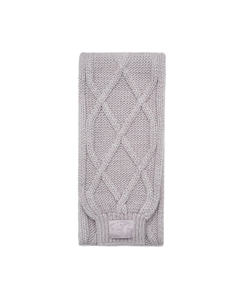 DIAMOND CABLE SCARF - 4 colors
