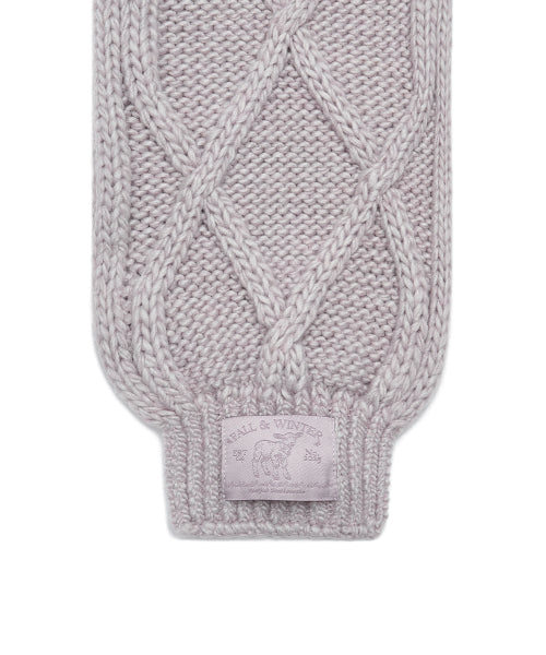 DIAMOND CABLE SCARF - 4 colors