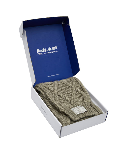 DIAMOND CABLE SCARF - 4 colors
