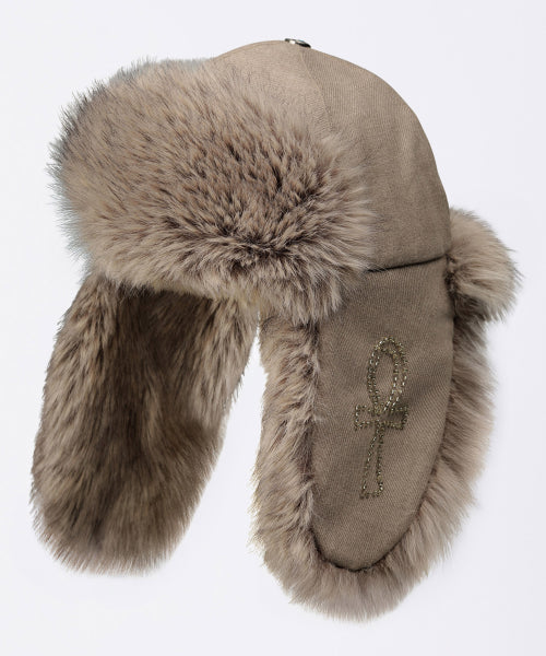 Wool Trooper Hat Cocoa