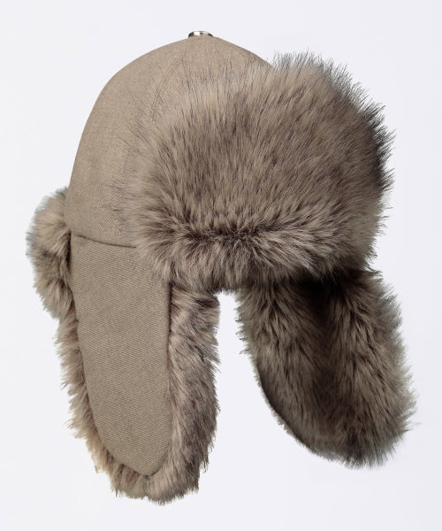 Wool Trooper Hat Cocoa