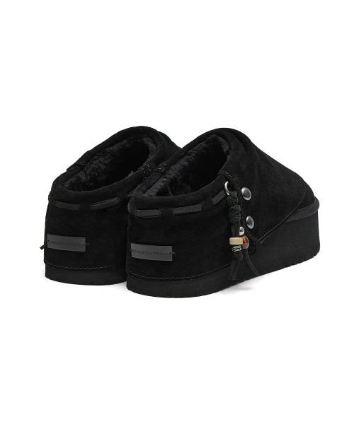 STUD MAXI FOLDED MULES - 2 colors