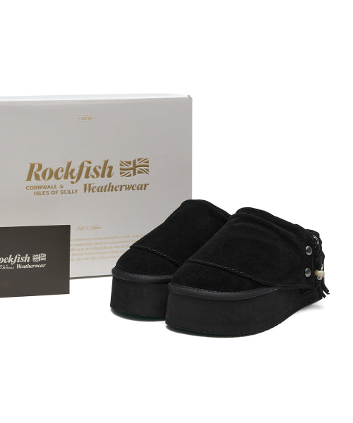 STUD MAXI FOLDED MULES - 2 colors