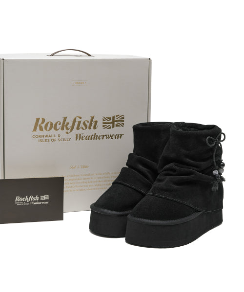 GATHERED MAXI FOLDED BOOTS SHORT - 2 colors