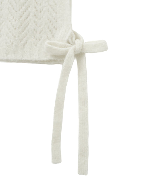 FLOWER CROCHET VEST - 2 colors
