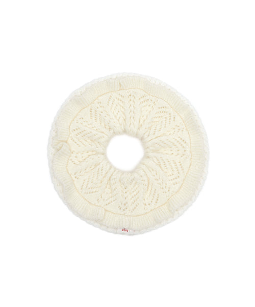 CROCHET SCRUNCHIE - 2 colors