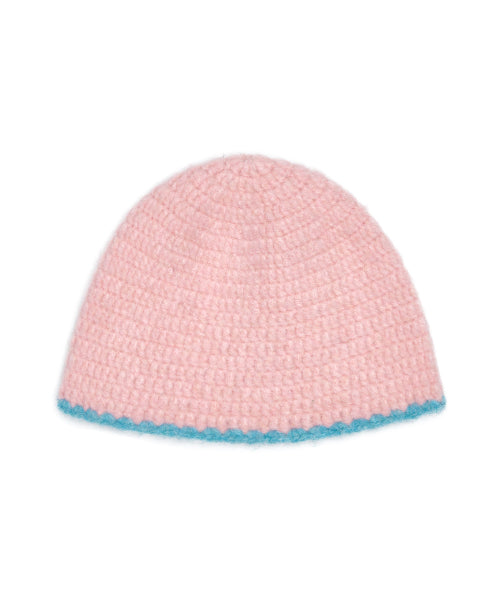 HANDMADE FLOWER CROCHET HAT - 6 colors