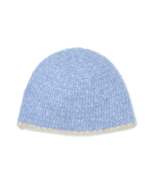 HANDMADE FLOWER CROCHET HAT - 6 colors