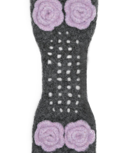 HANDMADE FLOWER CROCHET EARMUFF - 6 colors