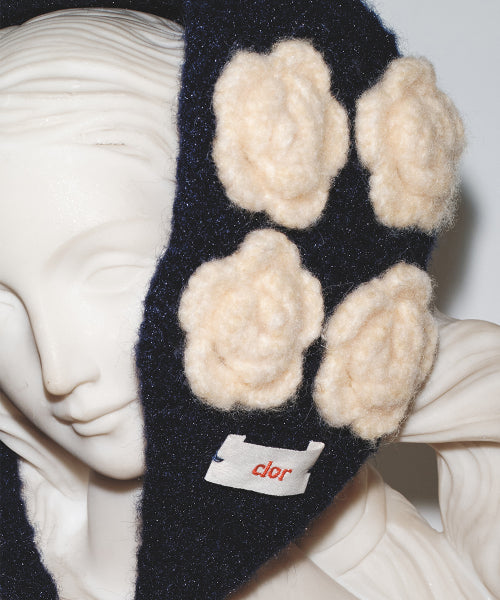 HANDMADE FLOWER CROCHET EARMUFF - 6 colors